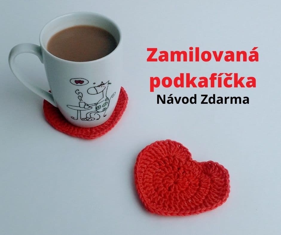 Zamilovaná podkafíčka – návod zdarma