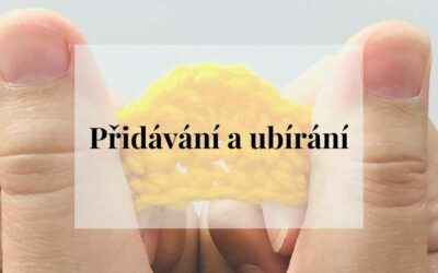 Přidávání a ubírání