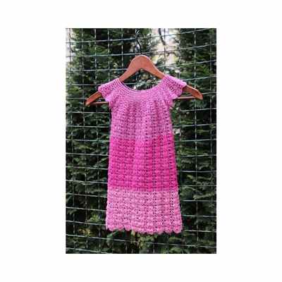 Háčkované dětské šaty pro holčičky - návod od Pilgrim z klubíčkovny