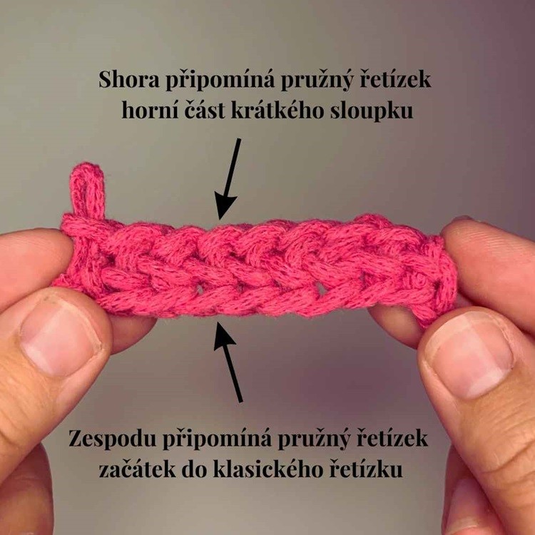 Návod na háčkovaná srdíčka 3D